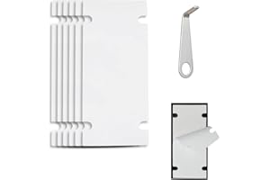 TEKCAM Double Sided Tape No Drill Doorbell Mount Compatible with Ring Battery Video Doorbell, 6 Pack Strong Adhesive Sticky Pad Video Doorbell Mounting Tape