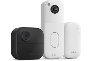 Blink Outdoor 4 Camera with Blink Video Doorbell, Sync Module Core included