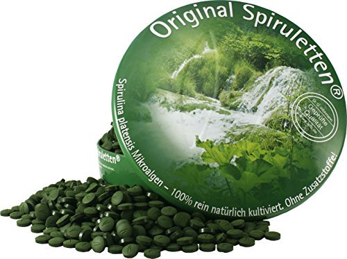 Preisvergleich Produktbild Natura Vitalis 1700 Spiruletten in limitierter Spirulettendose, (680 g)