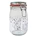 Produktbild KoRo Bedrucktes Drahtbügelglas Besser als Bier  Stylisches Einmachglas Zum Aufbewahren  Konservieren  Einmachen  1140 ml