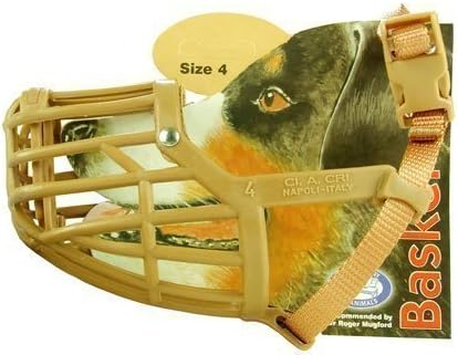 The Company Of Animals Baskerville Deluxe Dog Muzzle Size 4