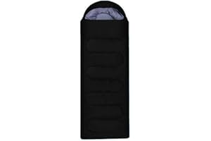 True Face Camping Sleeping Bag 3-4 Season Warm & Cool Weather Hooded Rectangular Single Sleep Bags For Hiking Backpacking Lightweight Packable Travelling Outdoor