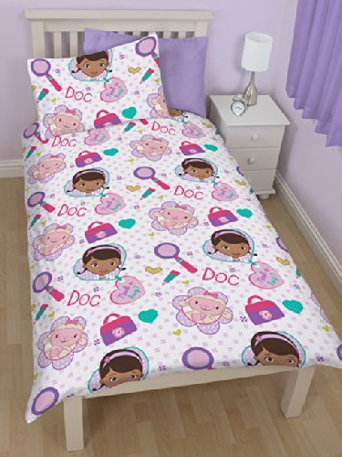Disney Doc McStuffins Junior Rotary Duvet Cover Bed Set