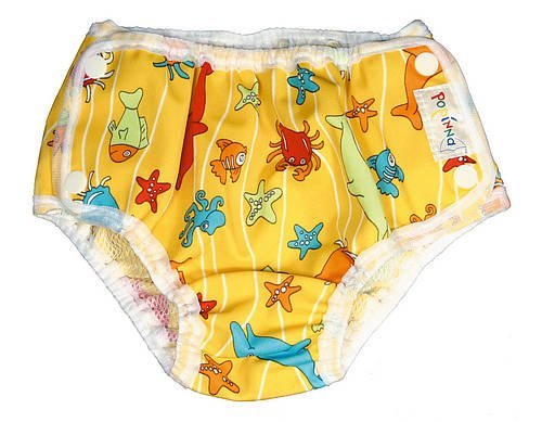 Popolini Swim Nappy Mare Sun Yellow yellow Small