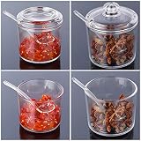 como decorar saleros de vidrio para boda Están perfectamente adecuado tanto para conservas de mermeladas, jaleas o el prorrogándolo de frutas o verduras. así se pueden guardar especias.