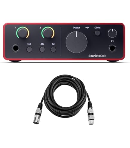 Focusrite Scarlett Solo Compact (1st GENERATION) USB Audio