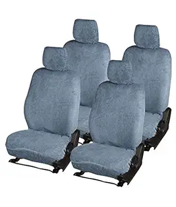 Guance Grey Towel Seat Covers for Maruti Suzuki Breeza