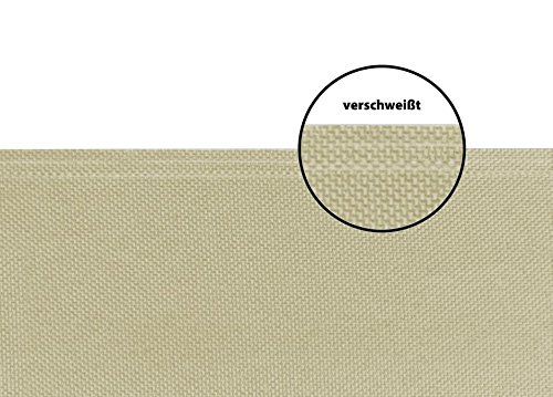 Seitenmarkise ‚PRO‘ Sichtschutz Sonnenschutz Windschutz 160 x 300 cm beige - 4