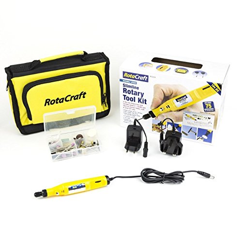Rotacraft RC200X/EUK 230v Slimline Engraver & Hobby Tool Set