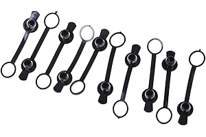 BABYVIVA Couvercles anti-poussière en caoutchouc pour bouchons d'alimentation pour DC-022B - Protection de connecteur de prise de charge longue durée