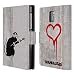 Produktbild Offizielle Brandalised Liebe Ratte Banksy Kunst Street Tag Brieftasche Handyhülle aus Leder für BlackBerry Passport