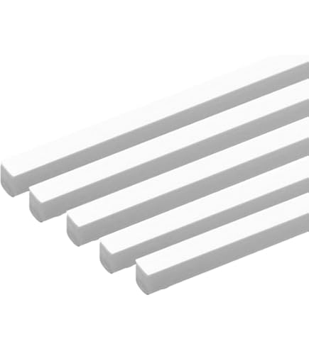 PVC Vierkant Stab 15 x 15 grau, Lang 500 mm ALTintec