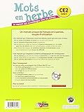 Image de Mots en herbe CE2 • Manuel de l'élève