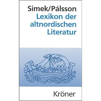 [PDF] Lexikon der altnordischen Literatur (Kröners Taschenausgaben (KTA)) KOSTENLOS DOWNLOAD