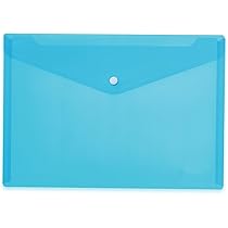 Cartellina Portadocumenti HERMA A4 - Trasparente, Con Chiusura A Pressione, Per Ufficio E Scuola - Foto 9