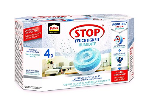 Ceresit AERO 360 Luftentfeuchter Nachfülltabs, 4 x 450g
