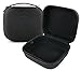 Price comparison product image LARGE Matte Black Tough EVA Storage Carry Case for Ausdom F01 Headphones - by DURAGADGET