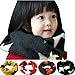 iikids®Unisex Girls/Boys Collar Scarf Loops Babies Soft Neckerchief Kids Winter Neck Warmers Stars Width 20cm