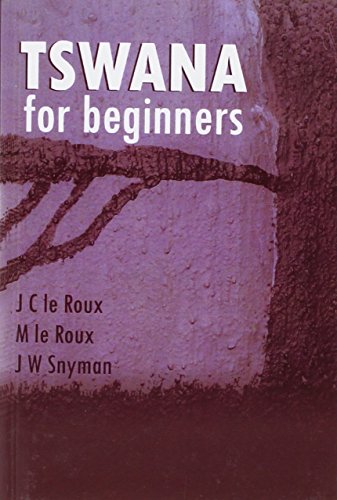 Tswana for Beginners livre