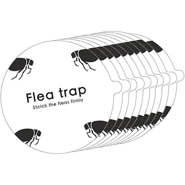 Désinsectisation Maison Piège à Puces Lumineux - Lot De 2, 4 Modes Éclairage, 10 Tampons Collants, Non Toxique Pièges à Puces Lumière Led Tampons Collants 2 Pièces