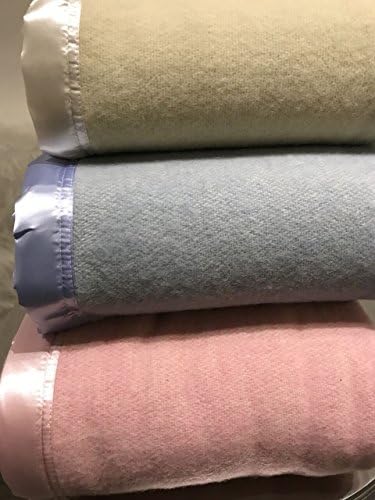Kingsize Rose Pink 100% Finest Extra Soft Luxury Hotel Pure Virgin Wool Blanket