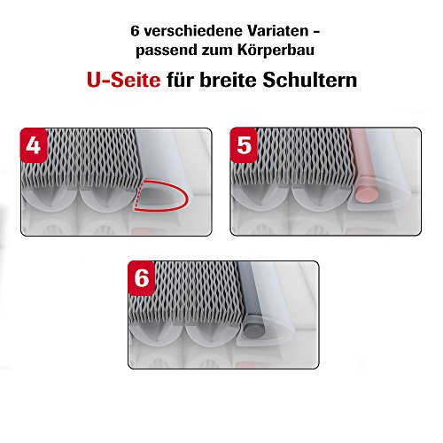 Dreamolino Größe M 60x40cm 2 Stk Kissen inkl 2 Bezüge – Das Original aus dem TV - 5