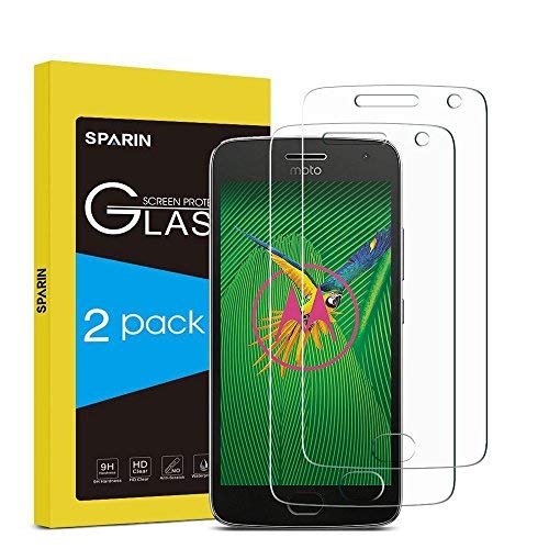 2-Pack SPARIN Moto G5 Plus Protector de Pantalla Vidrio Templado Sin Burbujas Dureza de 9H Resistente a Ara azos Protector de Pantalla para Moto G5 Plus reviews 2-Pack SPARIN Moto G5 Plus Protector de Pantalla Vidrio Templado Sin Burbujas Dureza de 9H Resistente a Ara azos Protector de Pantalla para Moto G5 Plus