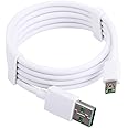Frexcez 5V/4A USB Vooc Flash Power Adapter Cable Wall Charger for Oppo F11 Pro & All Oppo Smartphone -Cable