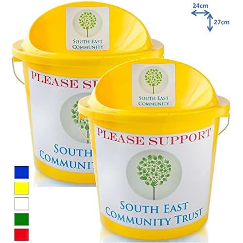 Amazon.co.uk donation buckets for charity