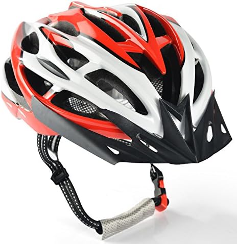 Chaokele01 Adult Sport Sparkle Light Security Bike Hemlet Red