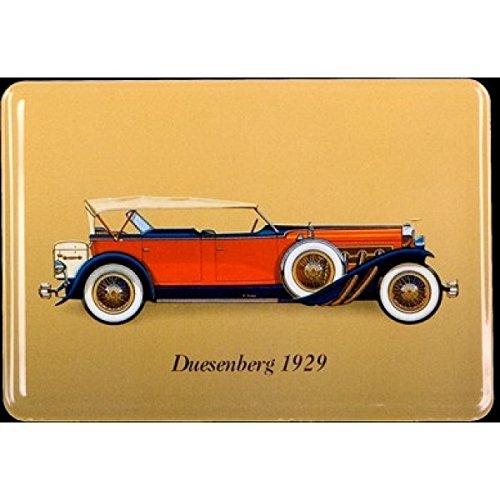 Preisvergleich Produktbild Duesenberg 1929 Blechpostkarte