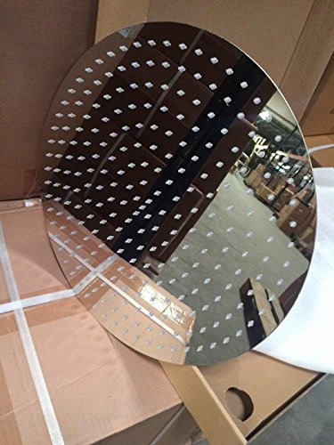 RIESEN DUSCHKOPF 30CM RUND MIT 156 DÜSEN Edelstahl Finish-poliert Regendusche Regenbrause Brausekopf Duschkopf Ultra Flach.
