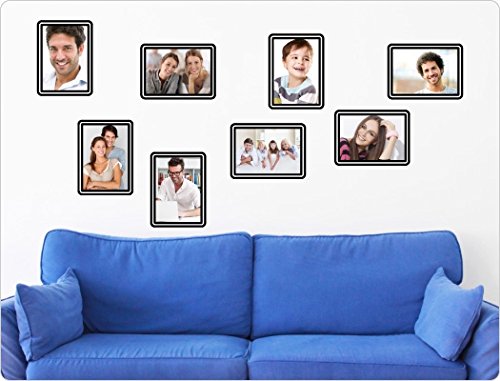 I-love-Wandtattoo 11661 Wandtattoo Fotorahmen "Klassik"