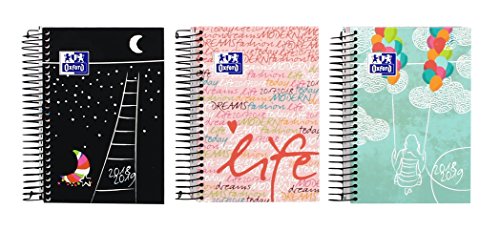 Download Oxford Lollie – Agenda Scolaire, jour par page, espagnol avec spirale et tapas extraduras