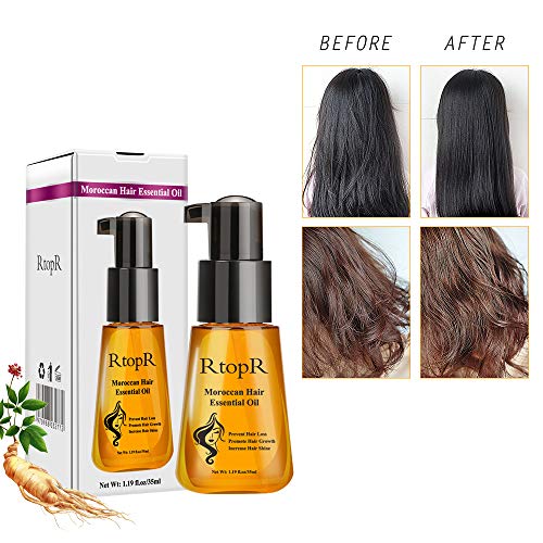 Olio essenziale per capelli,Duvina Cura dei capelli Olio per capelli nutriente Oli per capelli Riparare i capelli secchi danneggiati Ammorbidire i capelli