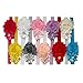 Produktbild Sunnywill 10pcs schönes Haar Band Baby Stirnbänder Chiffon Haar Blume Element Typ Kopfbedeckungen für Mädchen