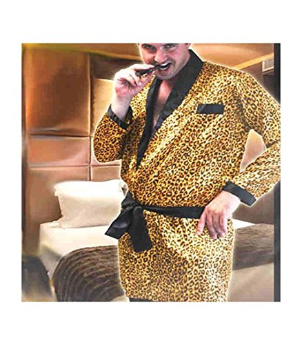Peignoir-lopard-homme-Taille-Unique
