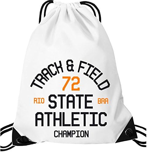 Ezyshirt Track and Field gym bag - White - One Size