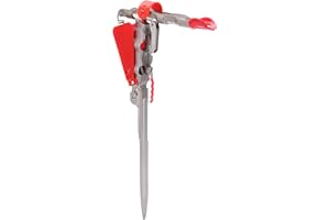 Yuecoom Soporte para caña de Pescar, Soporte automático para caña de Pescar de Acero Inoxidable, Soporte para Papel de Pesca para entusiastas de la Pesca, Pesca al Aire Libre