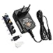Produktbild Universal 12W 3V 4,5V 5V 6V 7,5V 9V 12V 1A 1000mA Geregelter Multispannungsschalter Ersatz stromversorgung Adapter PSU für Haushaltselektronik-Geräte Router Lautsprecher LCD CCTV-Kamera TV-Box und USB-Stromversorgungsgeräte und Ladegerät für Smart Phone