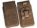 Produktbild MATADOR HTC Desire X / Desire V ECHT Leder Case Tasche Hülle mit Clip / Schlaufe / Magnetverschluss in Tabacco