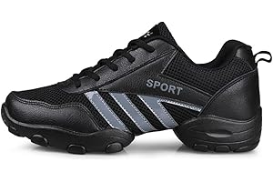 WEBROSISTOL Zapatos Baile Latino para Hombre Comodos Transpirable Slip On Zapatillas Jazz Calzado de Baile Danza Moderna