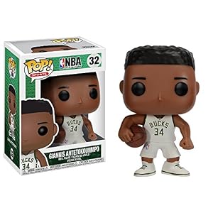 Funko Pop Giannis Antetokounmpo Milwaukee Bucks camiseta verde (NBA 32) - Imagen 3