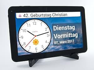 clearTime Premium 10" - Hilfsmittel bei Demenz.: Amazon.de: Computer 
