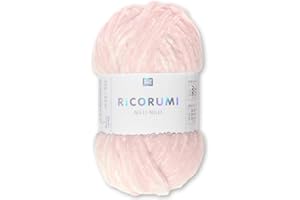 Frida's Wollhaus Rico Design - Gomitolo di ciniglia Ricogurumi Nilli Nilli Amigurumi, morbido, vellutato, lavorato a maglia, 30 colori (006, rosa)