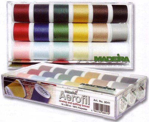 Madeira Aerofil Polyester 18 Spool Set, 200m Each