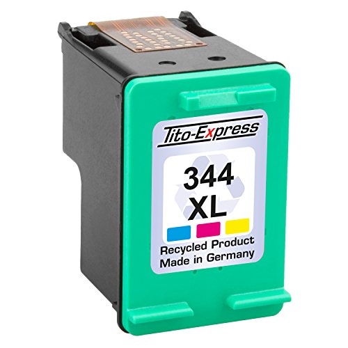 Set 2x Druckerpatrone für HP 339 XL & HP 344 XL PhotoSmart 2500 2700 2710 325 335 375 385 422 425 428 475 PlatinumSerie - 4