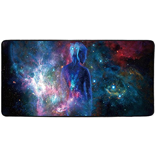 Cmhoo Großes XXL-Mauspad / Maus- & Tastaturunterlage 90x40 Sky girl