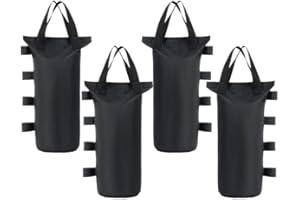 XINFULLWOL sandsäcke zum befüllen, gewicht für Pavillon, Zelt und pavillon pop up,gazebo,carport bausatz,schirmständer klappbar,Robuste Oxford Materialien, Wasserdichte PVC,Ohne Sand