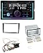 Produktbild JVC KW-R920BT Bluetooth 2DIN AUX CD MP3 USB Autoradio für Opel Corsa C Signum Vectra B ab 2005 Charcoal